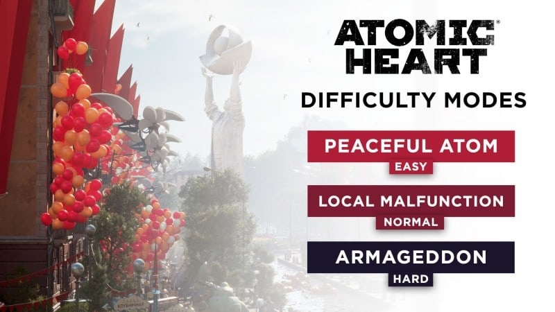 Как изменить уровень сложности в Atomic Heart